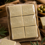 1 Kg 6 adet Zeytinyağlı doğal sabun