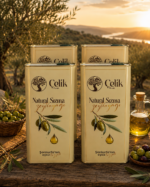 4 ADET 5 LT Naturel Sızma Zeytinyağı 20 LT